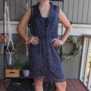 Love 21 Forever 21 Polka Dot Shirt Dress, Sz. S
